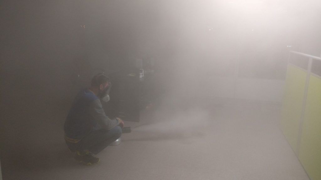Сухой туман от запахов. Обработка сухим туманом в Тамбове.